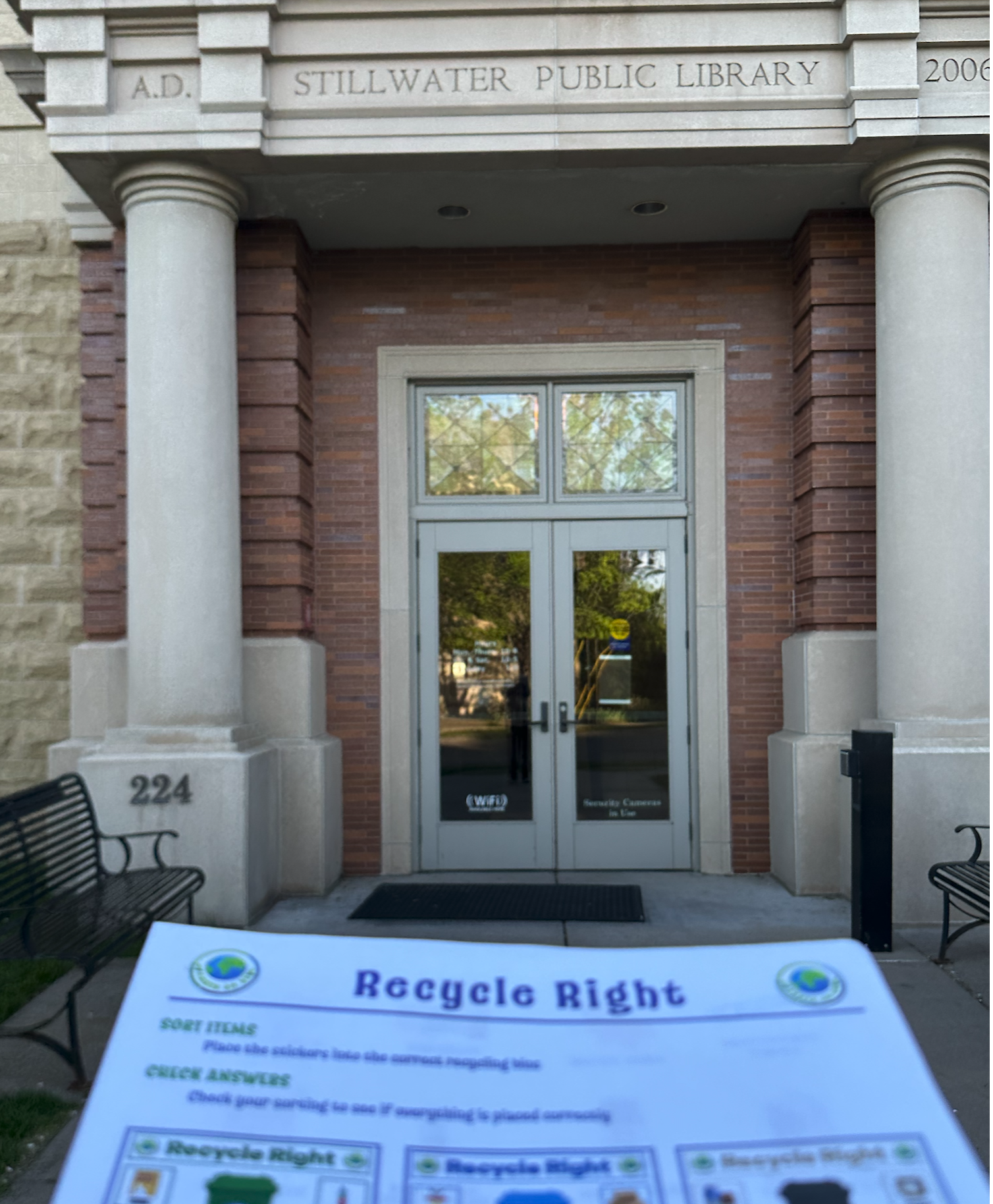 Earth on Us Brings Recycle Right to Stillwater Public Library During Earth Week 2026